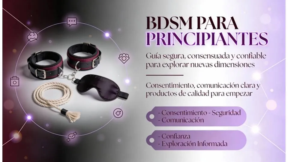 Productos BDSM para empezar: guía segura